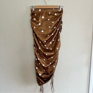 For Love & Lemons Tawney Midi Skirt